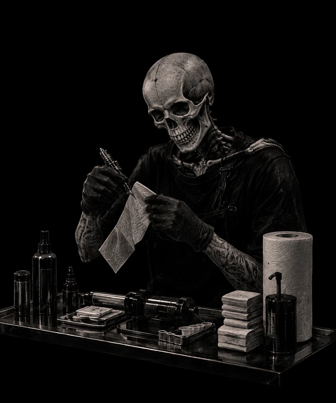 Hygiene at the tattoo studio